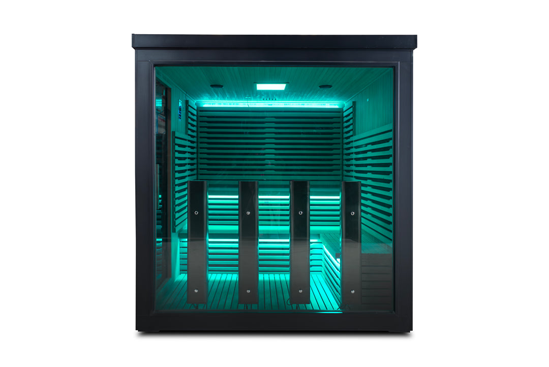 Elevate Outdoor Infrared Sauna - 5 Person