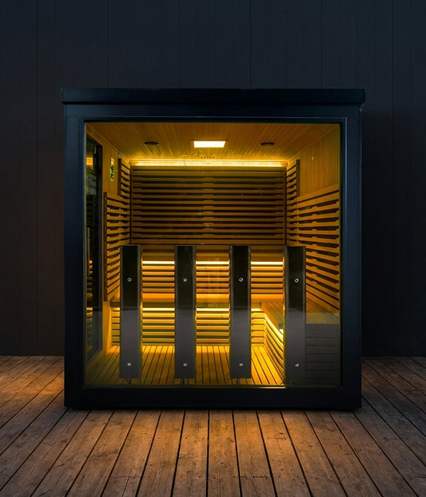 Elevate Outdoor Infrared Sauna - 5 Person